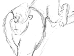 Gorilla character design sketches, click to view